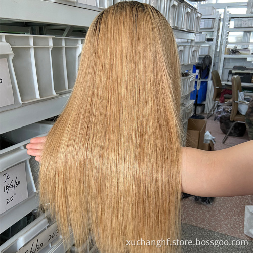 HD glueless blonde human hair full lace wig,HD wig vendor 100% natural brazilian human hair full lace wigs for black women